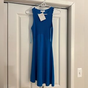 Mable blue mini dress